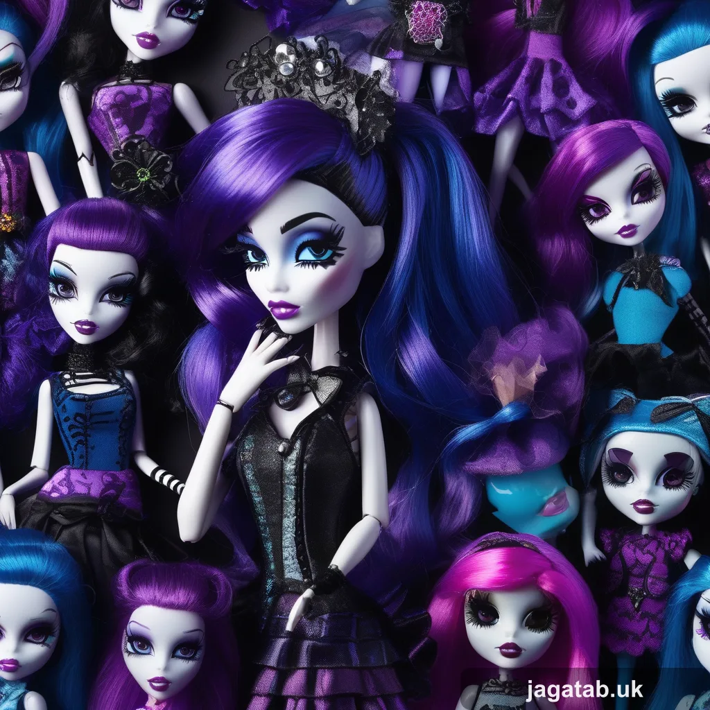 028 Monster High Dolls Colourful Gothic Styl C776