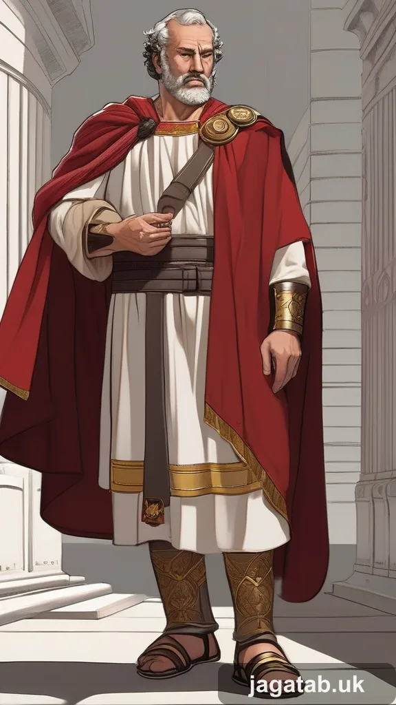 307 Grizzled Roman Admiral 50s Balding Crims 8abf