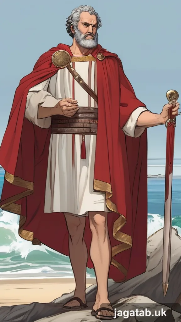 312 Grizzled Roman Admiral 50s Balding Crims 95f0