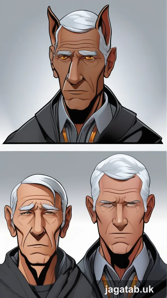 321 Elderly Man Gray Stubble Rumpled Hoodie C6f3