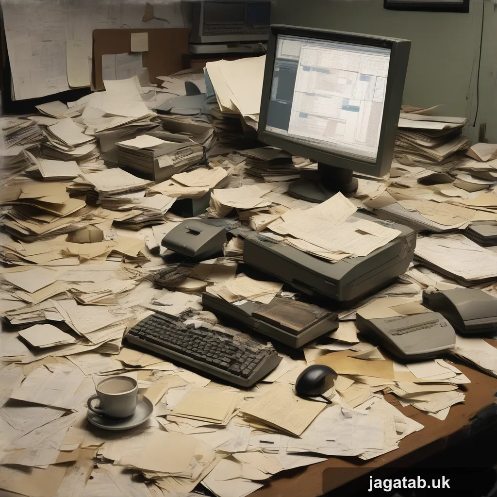 374 Photorealistic Photograph A Cluttered Di Dfb0