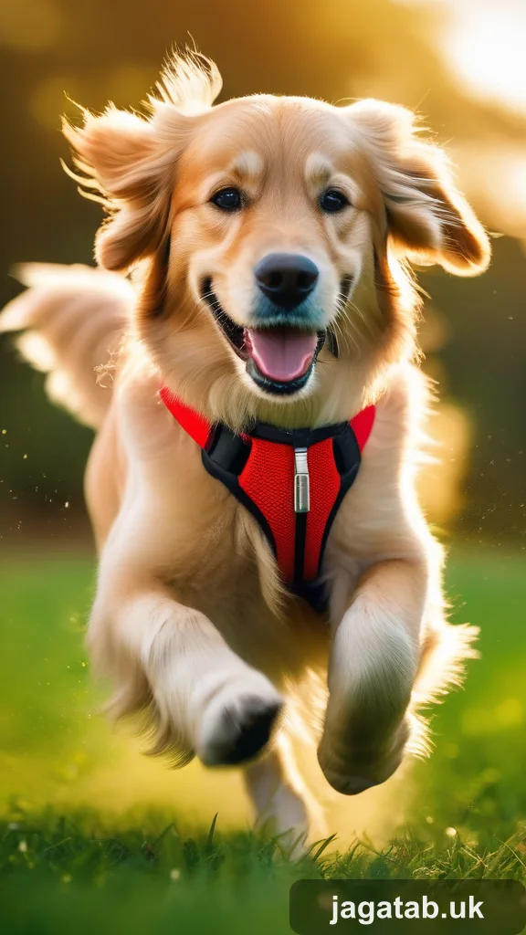 An Energetic Young Male Golden Retriever 9ea9