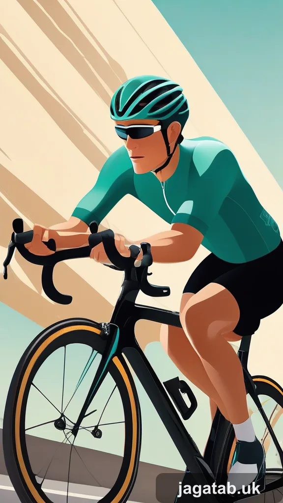 Early 30s Male Cyclist Short Dark Hair T Daeb