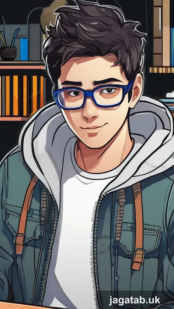 Early Twenties Male With Short Messy Dar 21ed