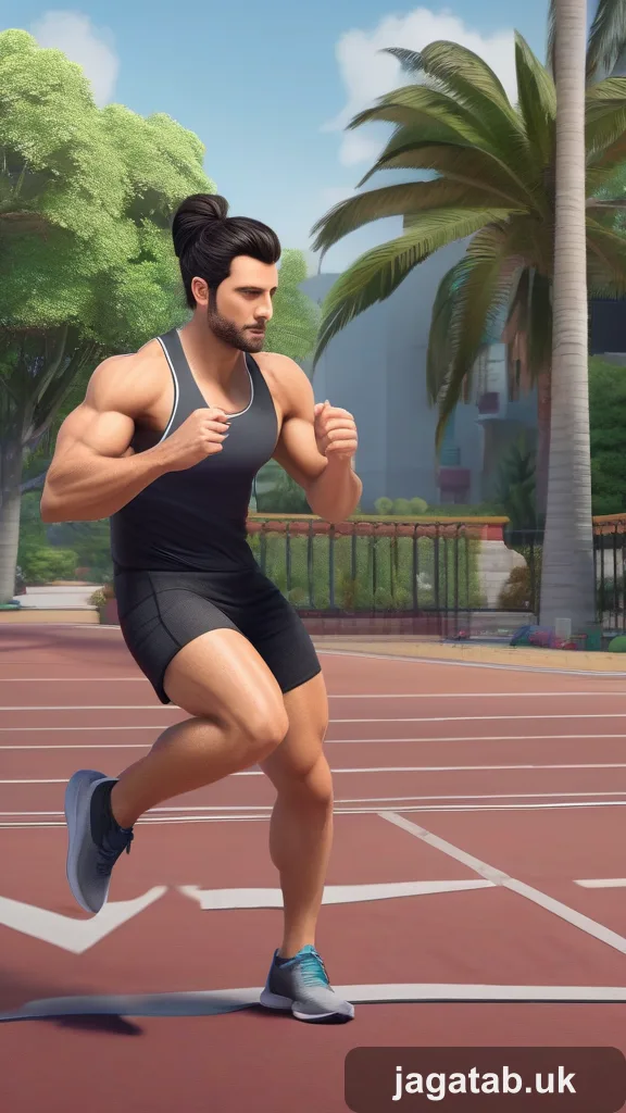 Fit Coach Early 30s Male Short Dark Hair