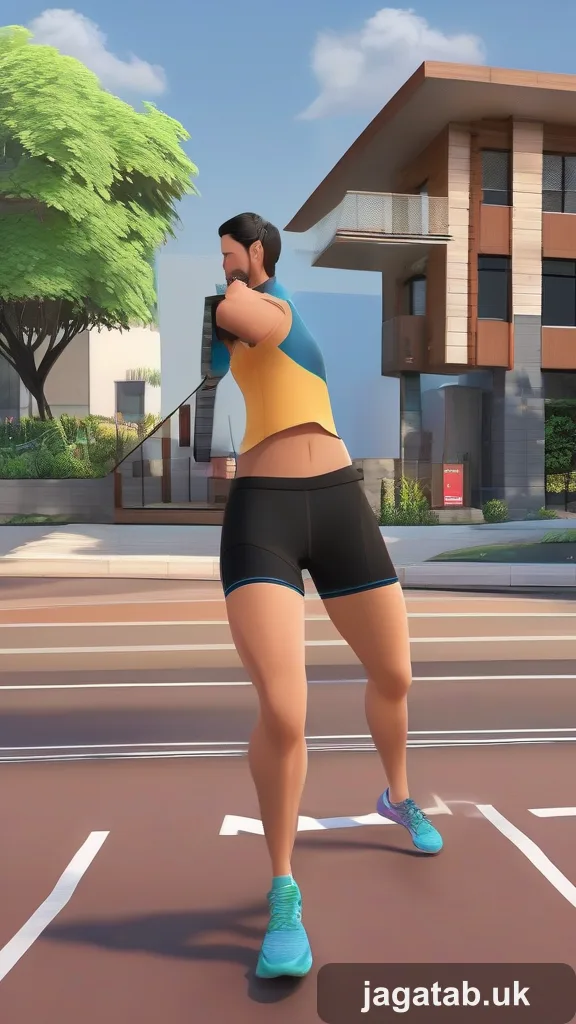 Fit Coach Early 30s Male Short Dark Hair Ca0d