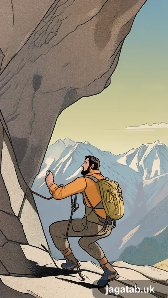 Late 20s Male Climber Short Dark Hair Fi F8d3