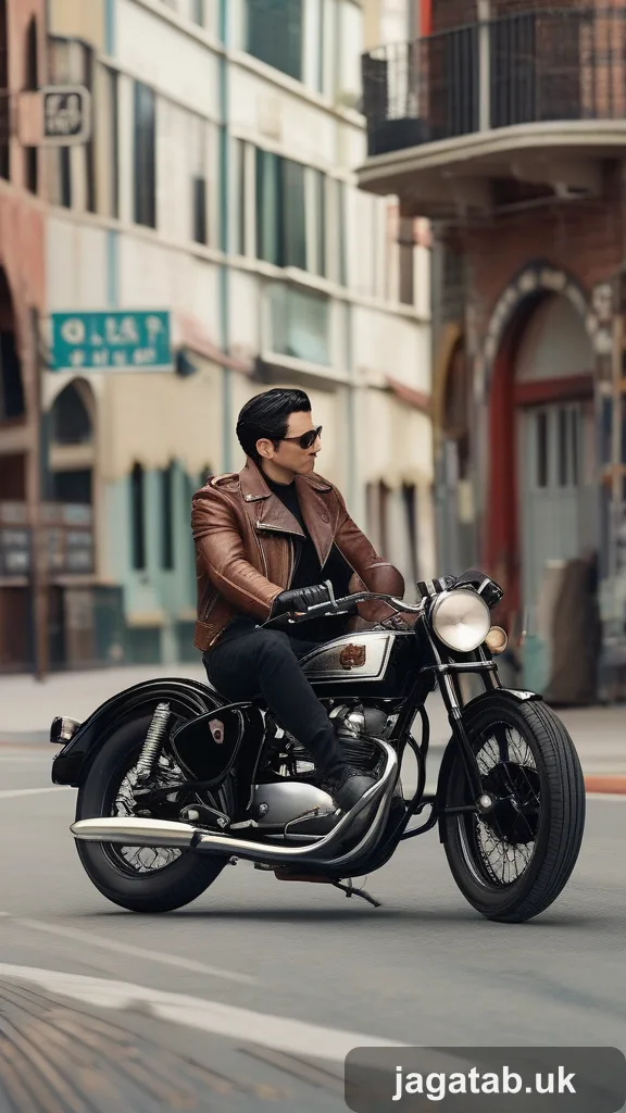 Late 20s Male Rider Short Dark Hair Leat F4fb