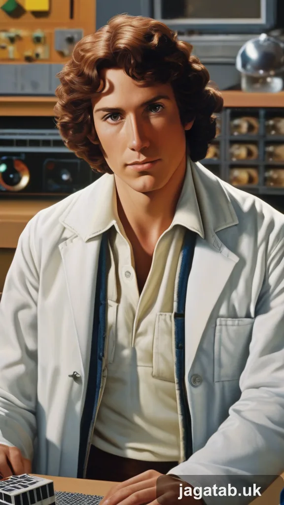 Late 30s Male Engineer Short Dark Hair W C691