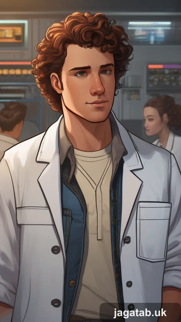 Late 30s Male Engineer Short Dark Hair W Ca10