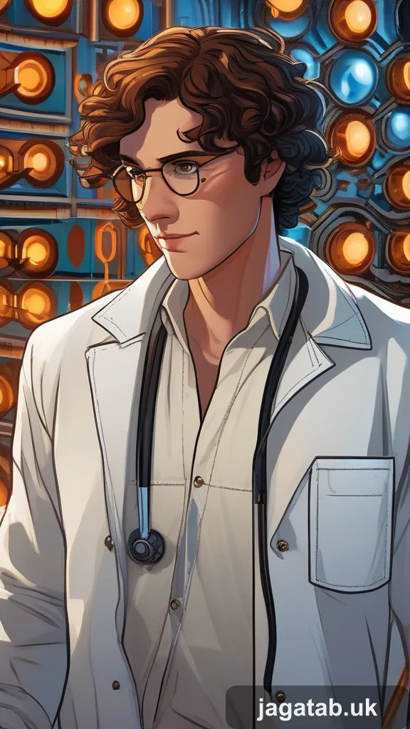Late 30s Male Engineer Short Dark Hair W E4ed