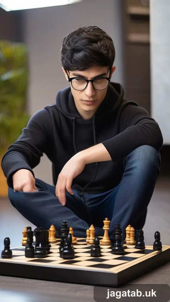 Mid 20s Male Short Dark Hair Glasses Cas 854d