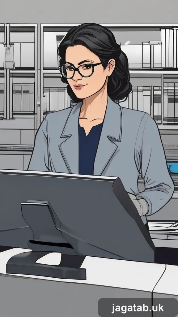 Mid 30s Female Engineer Short Dark Hair 6be8