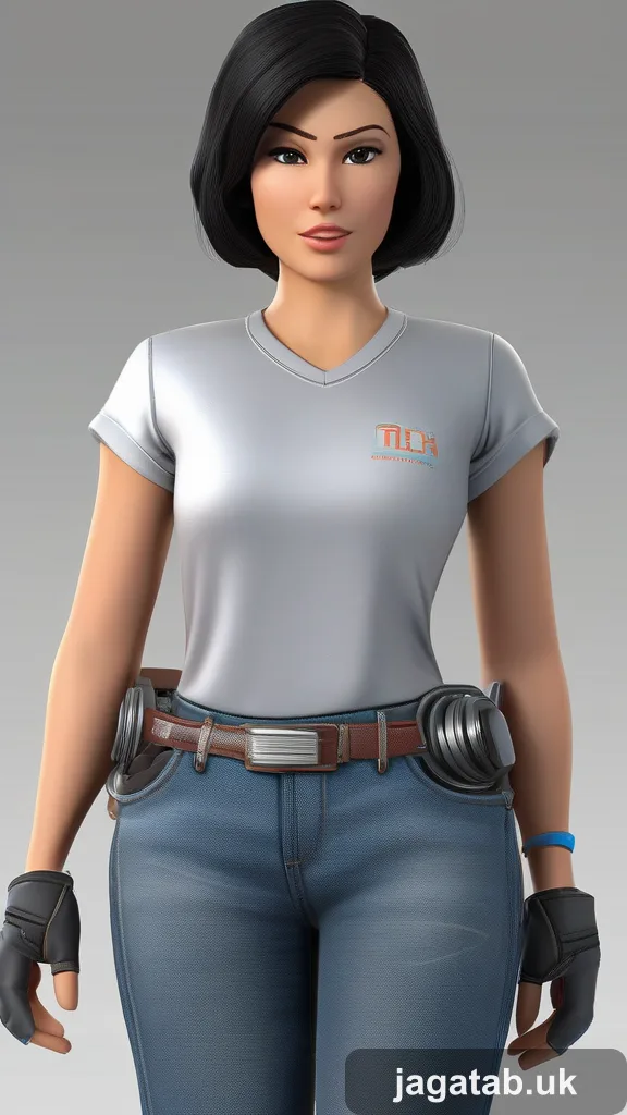Mid 30s Female Engineer Short Dark Hair 74e2