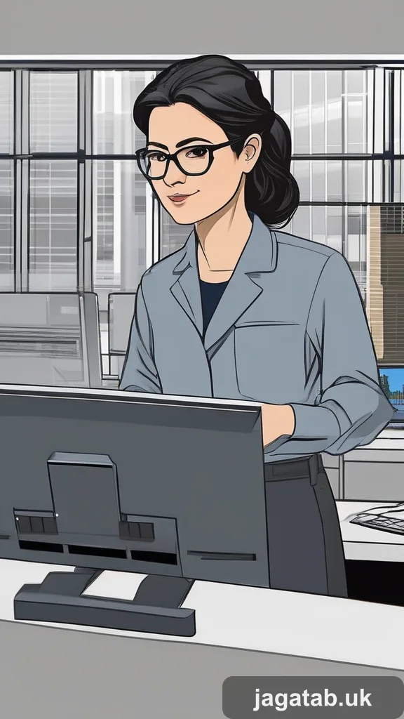 Mid 30s Female Engineer Short Dark Hair B5d4