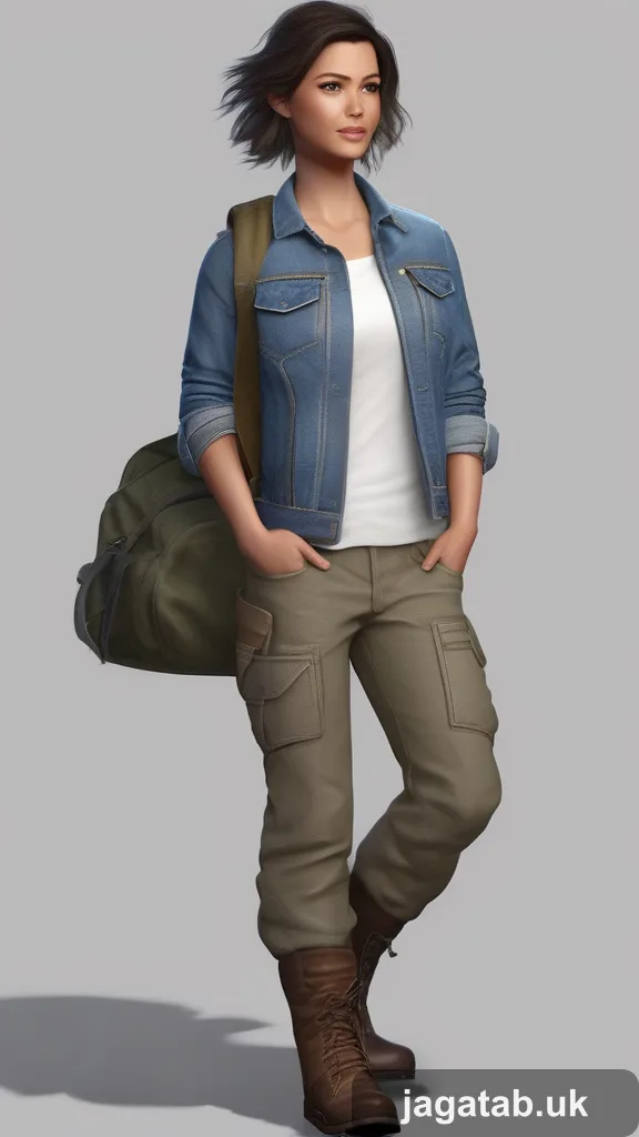 Mid 30s Gender Neutral Short Tousled Hai F14b