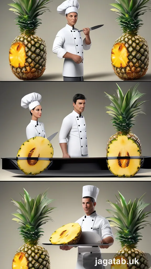 Mid 30s Male Chef Short Dark Hair Crisp 56cf