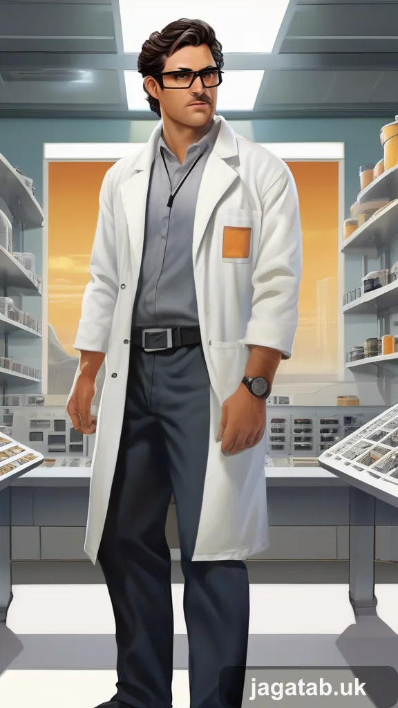 Mid 30s Male Engineer Short Disheveled D 2e64