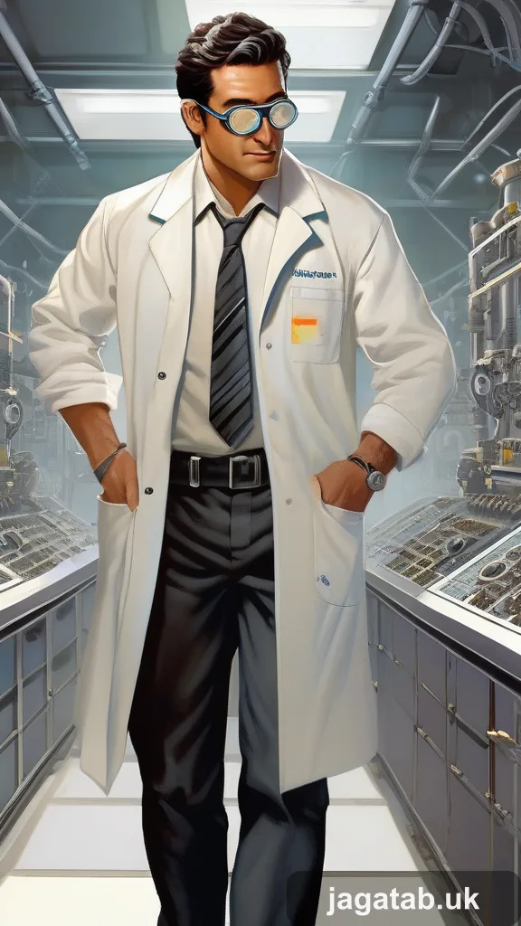 Mid 30s Male Engineer Short Disheveled D B334