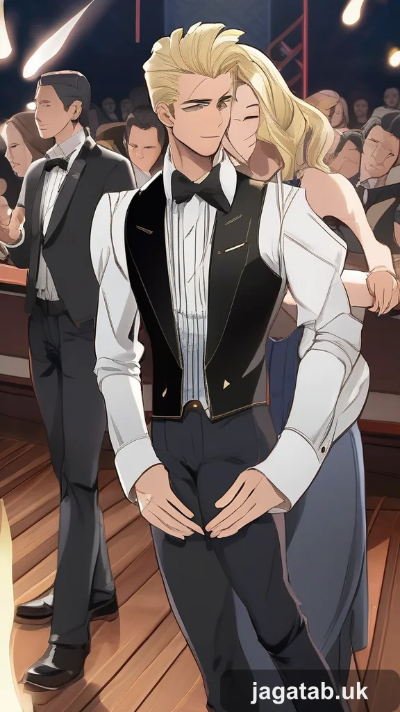 Mid 30s Male Magician Short Dark Hair Bl 90b0