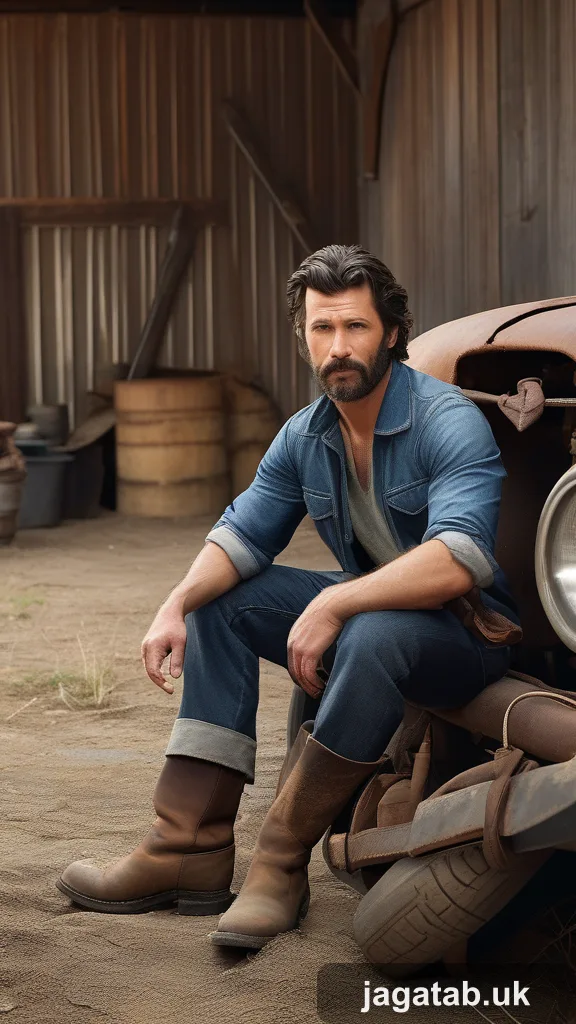 Mid 30s Male Mechanic Short Scruffy Hair Dfc0