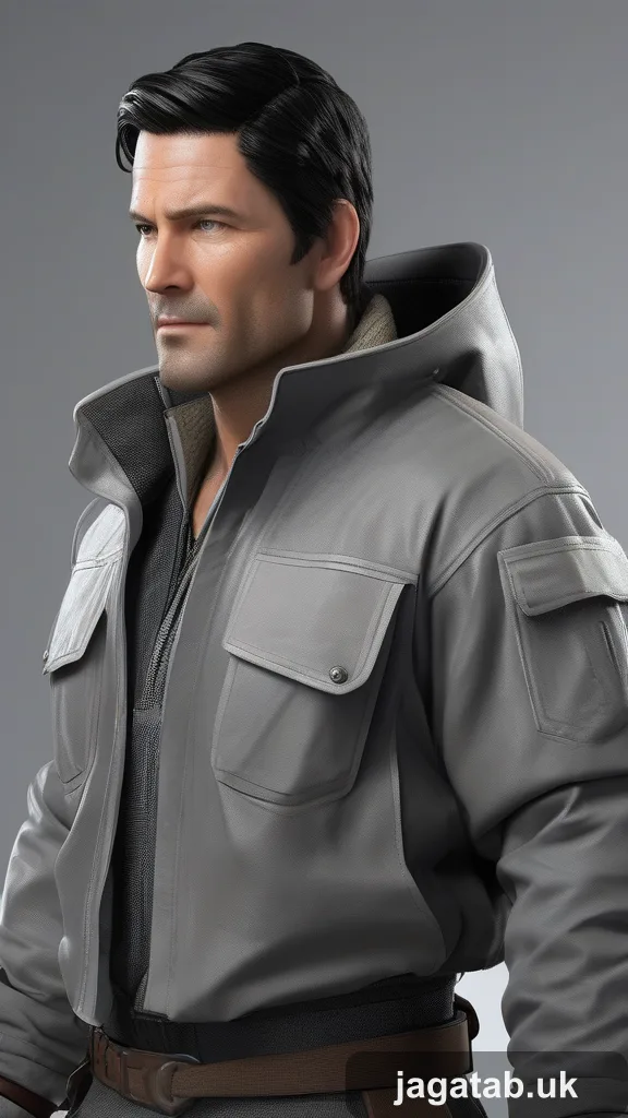 Mid 30s Male Short Dark Hair Weathered F F4fd