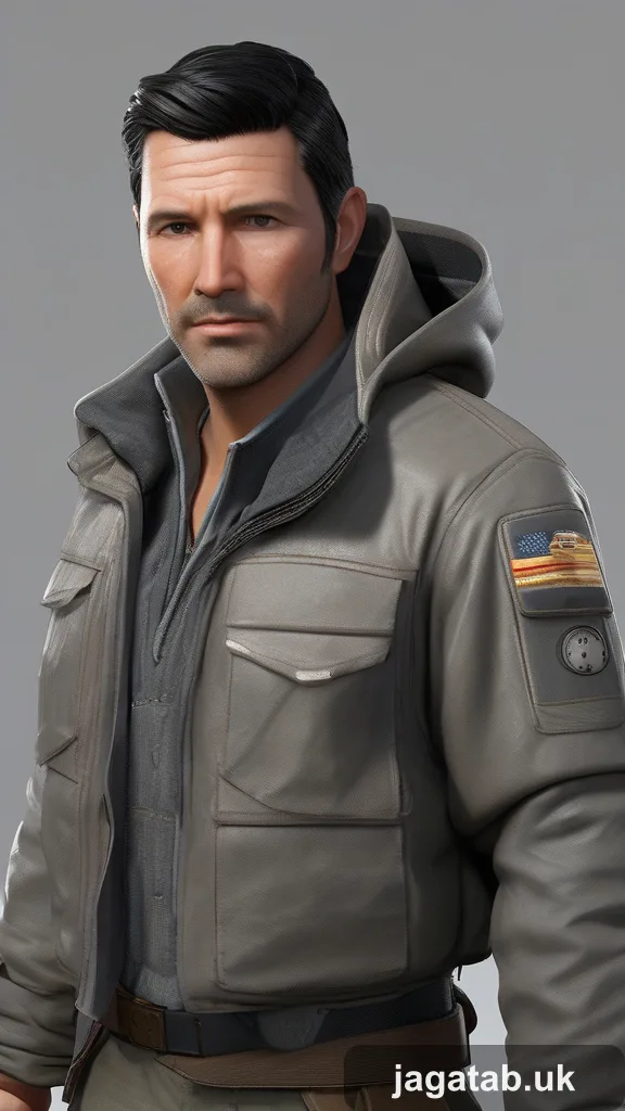Mid 30s Male Short Dark Hair Weathered F