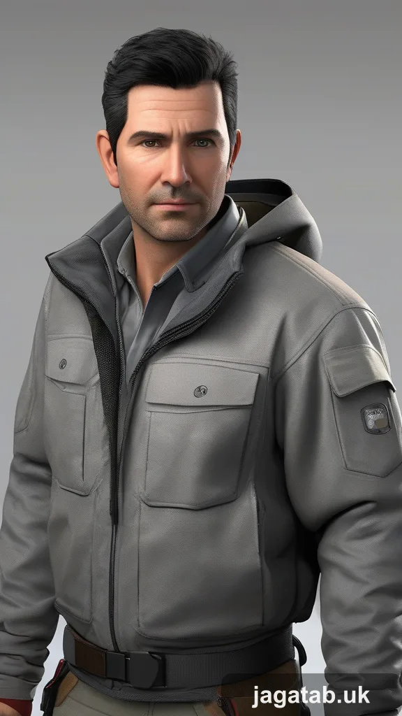 Mid 30s Male Short Dark Hair Weathered F