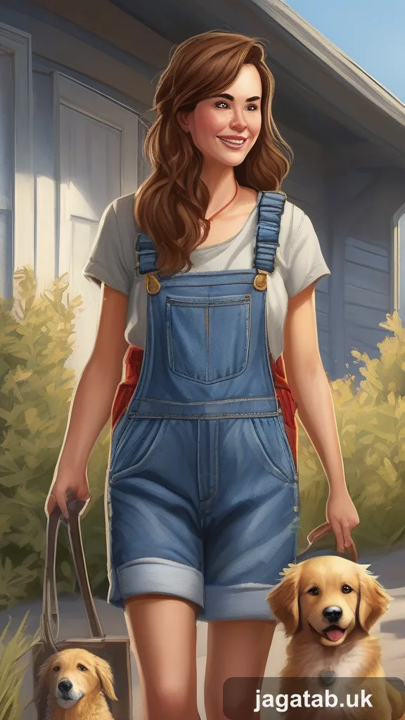 Mid 30s Woman Short Messy Brown Hair Wea