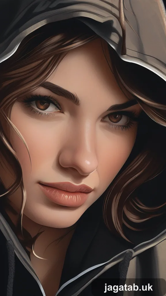 Mid 30s Woman Short Wavy Brown Hair Wear Aa81