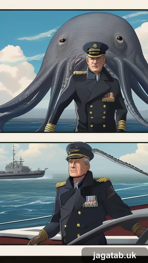 Middle Aged Male Captain Short Graying H Af6a