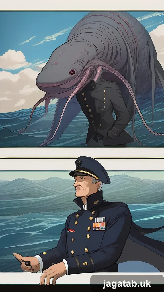 Middle Aged Male Captain Short Graying H D5e6