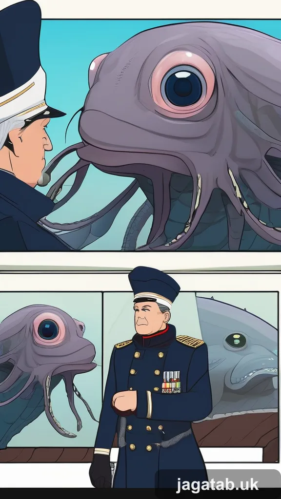 Middle Aged Male Captain Short Graying H E376