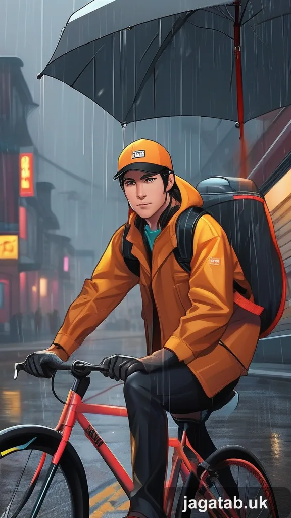 Middle Aged Male Delivery Driver Short B F343