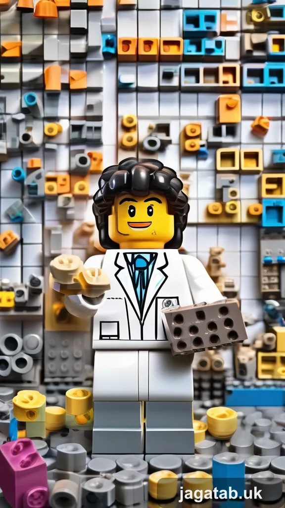 Middle Aged Male Engineer In A White Lab 36e6