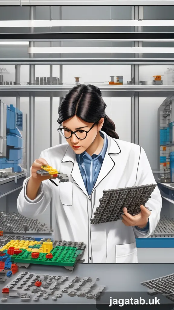 Middle Aged Male Engineer In A White Lab D366