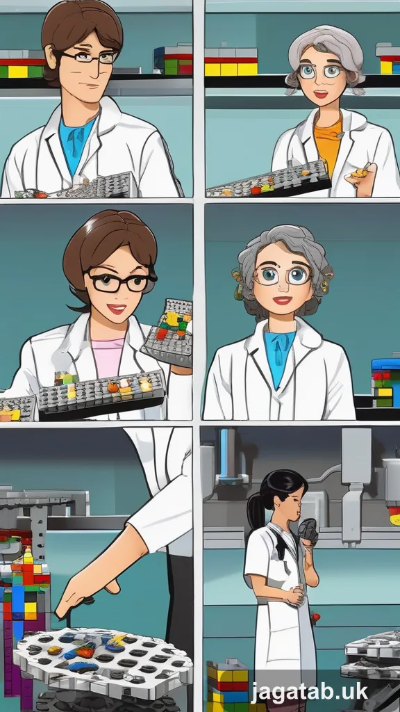 Middle Aged Male Engineer In A White Lab