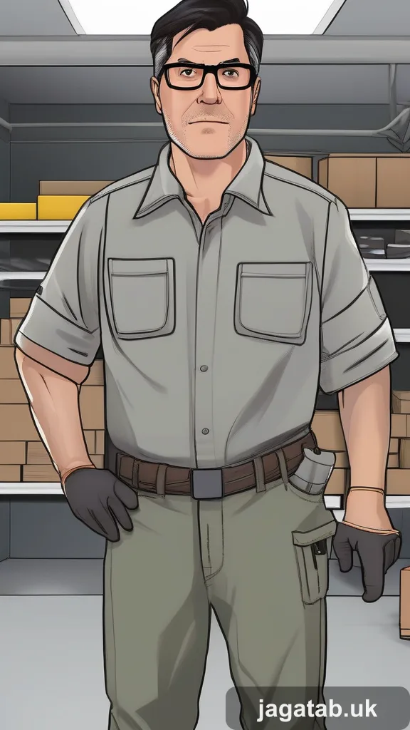 Middle Aged Male Hobbyist Short Dark Hai 3a5d