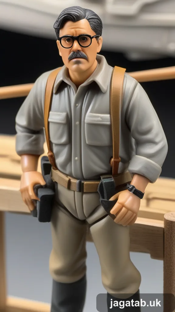 Middle Aged Male Hobbyist Short Dark Hai 47d0