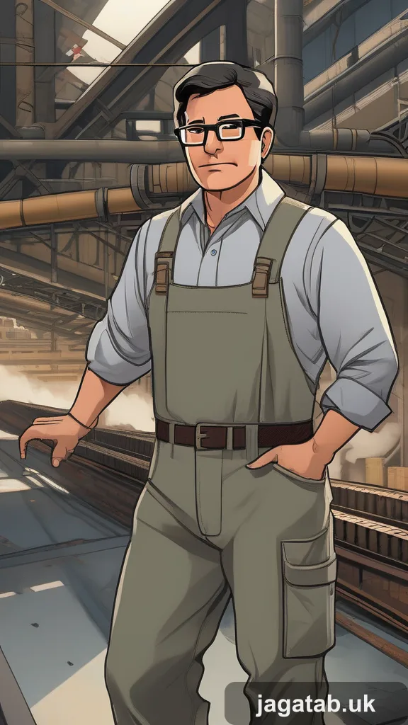 Middle Aged Male Hobbyist Short Dark Hai Ff14