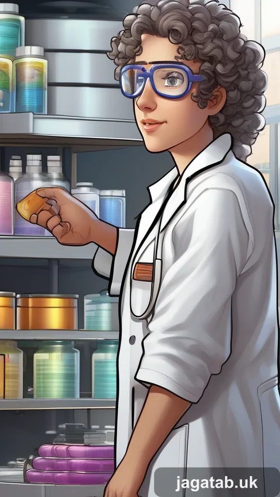 Middle Aged Male Scientist Short Gray Ha 8d42
