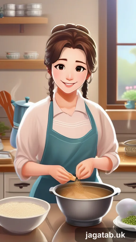 Middle Aged Woman Gentle Smile Short Wav