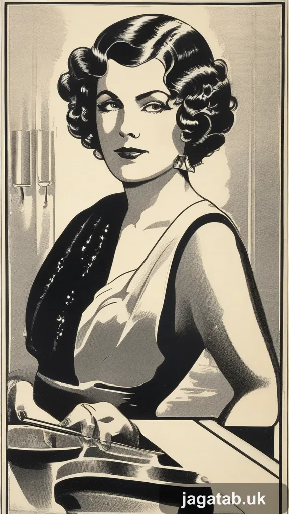 Middle Aged Woman Short Curly Hair Weari Fbaa