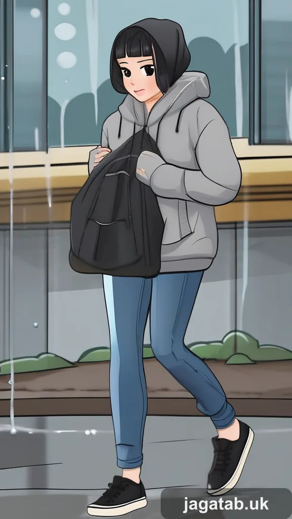 Middle Aged Woman Short Dark Hair Wearin 31e8