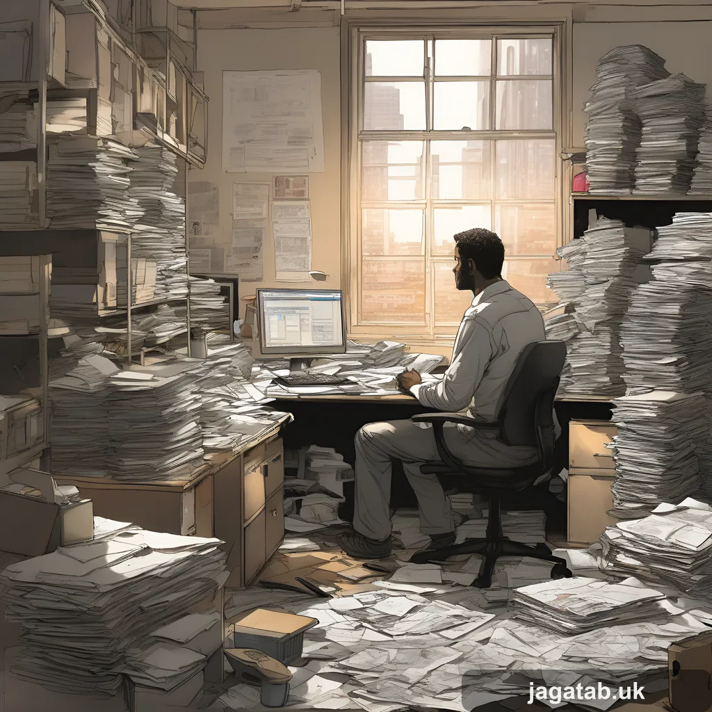 Photorealistic Photograph A Cluttered Di 245a