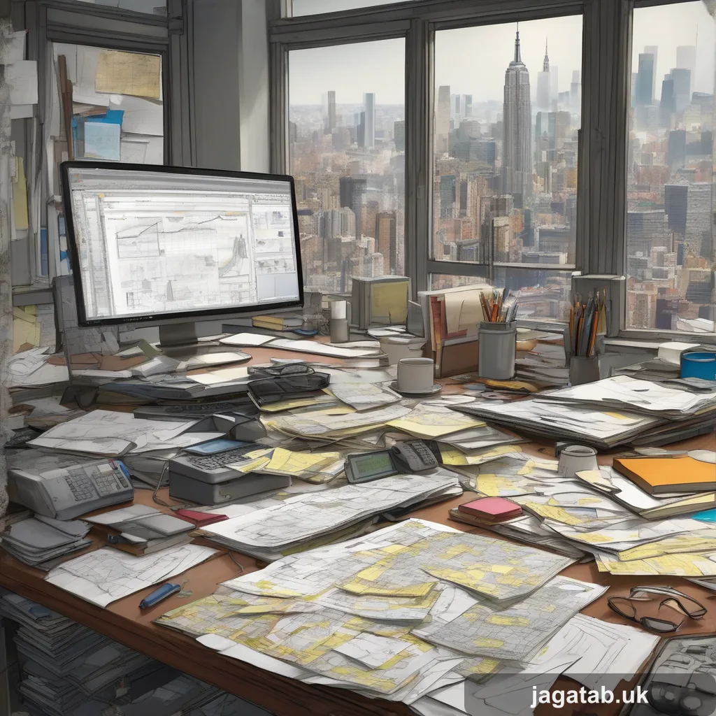 Photorealistic Photograph A Cluttered Of 0d3a