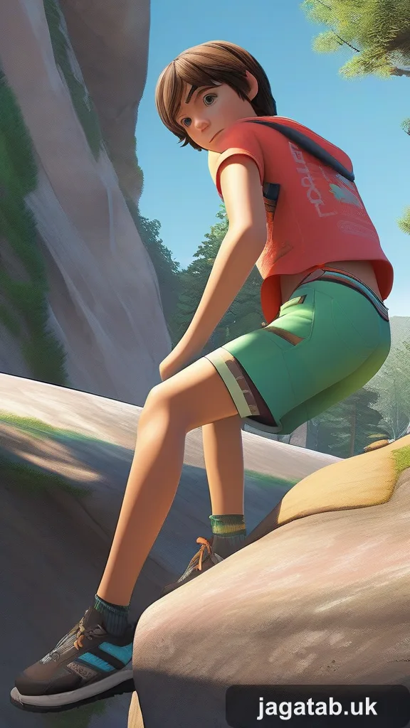 Pre Teen Boy Shaggy Brown Hair Wearing B 5e88