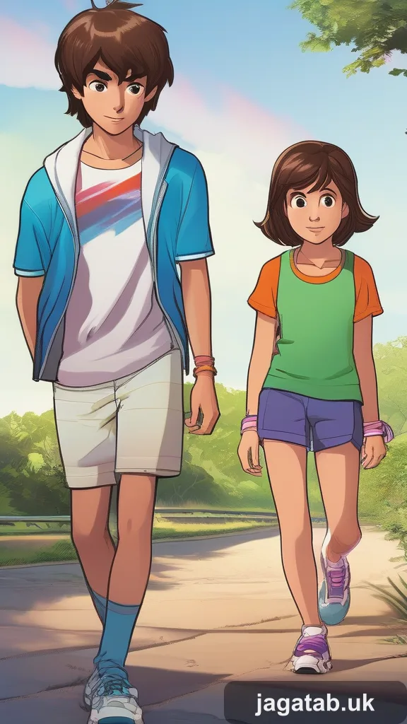 Pre Teen Boy Shaggy Brown Hair Wearing B A969