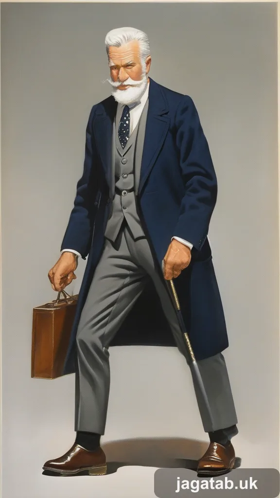 Seasoned Male Collector Late 50s Silver 193c