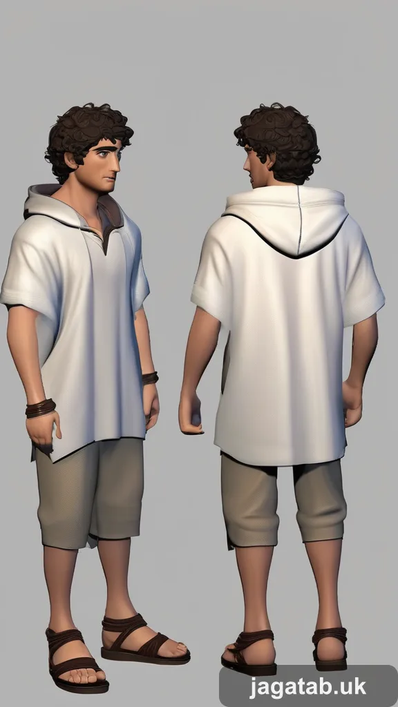 Weathered Middle Aged Roman Male Short C 8ff3